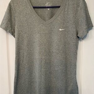Nike Dri-Fit Gray Short Sleeve T-Shirt